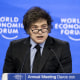 Image: argentina Javier Milei president politics political politician World economic forum