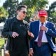 Donald Trump Watches SpaceX Launch Its Sixth Test Flight Of Starship Spacecraft elon musk