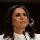 Tulsi Gabbard listens during a hearing