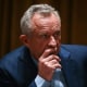 Robert F. Kennedy Jr. listening to President Trump speak
