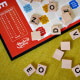 A Hasbro Scrabble.