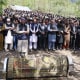 Kashmir attack funeral scenes