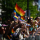 undreds participate in the annual D.C. Pride Parade in 2024.