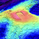 3D image of Axial Seamount bathymetry.