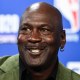 Michael Jordan smiles
