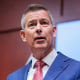 Image: Department Of Transportation Chief Sean Duffy Holds News Conference On Ongoing Issues At Newark Airport