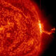 A solar flare