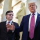 President Donald Trump and Speaker of the House Mike Johnson 