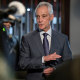 Rahm Emanuel speaks in Tokyo on Aug. 9, 2024.