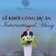 Eric Trump during the groundbreaking ceremony for the Trump International, Hung Yen resort and golf course project in Hung Yen province on May 21, 2025.