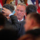 Health and Human Services Secretary Robert F. Kennedy Jr. talks to guests following an event to release the new Make America Healthy Again Commission report at the White House on May 22, 2025.