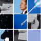 5x5 grid of obscured images 