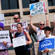 Federal Workers Hold Press Conference To Speak Out Against DOGE Cuts