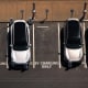 Electric vehicles charging.