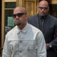 Ye, the rapper formerly known as Kanye West, leaves federal court after attending the trial of Sean "Diddy" Combs in New York, Friday, June 13, 2025. 