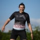Natalie Washington smiling during during a casual kickaround