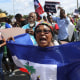 Immigration Activists Hold Rally Urging DHS To Renew Temporary Protected Status For Haitian Immigrants