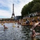 Image: Paris Mayor Launches Inaugural Season Of Public Swimming In The River Seine