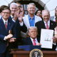 Donald Trump and other lawmakers