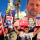 ISRAEL-PALESTINIAN-CONFLICT-HOSTAGES-PROTEST