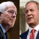 Sen. John Cornyn (R-TX) and  Ken Paxton, Texas Attorney General