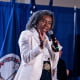 Virginia Gubernatorial Candidate Winsome Earle-Sears Campaigns In Vienna