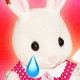 Sylvanian Family toy with an emoji tear being served lawsuit papers.