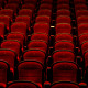 Empty movie theater seats