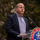 Colorado Governor Jared Polis speaks in Boulder, Colorado on June 4, 2025. 