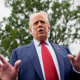 President Trump Departs White House For New Jersey