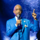 Al Sharpton speaks on stage 