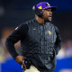 Minnesota Vikings defensive coordinator Brian Flores