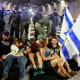 Demonstrators took to the streets across Israel on August 17 calling for an end to the war in Gaza and a deal to release hostages still held by militants, as the military prepares a new offensive. 