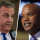 Chris Christie and Gov. Wes Moore. 
