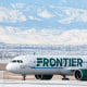 A Frontier Airlines plane
