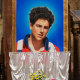 An image of 15-year-old Carlo AcutiS is unveiled during his beatification ceremony at St. Francis Basilica in 2020.