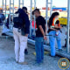 A raid at a Hyundai facility in Georgia on Sept. 4, 2025. (Faces blurred by source)