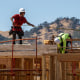 New homes under construction in Vacaville, Calif., on Wednesday, Sept. 3, 2025. 