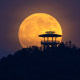 Blood Moon Observed Across China