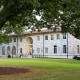 Convocation Hall exterior, with a tree in the foreground