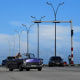 Traffic lights are off during a power outage in Havana on Sept. 10, 2025. 