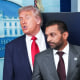 Kash Patel and President Donald Trump