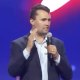 Charlie Kirk speaking at Build Up Korea in Seoul on Sept. 6, 2025.