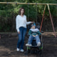 Marisa Jackson, left, and her son Maxwell Jackson, 10, 