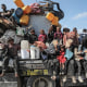 Palestinians continue to flee in Gaza due to Israeli attacks