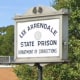 The exterior of Lee Arrendale State Prison as seen from the street