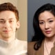 Side by side of Andrew Barth Feldman and Constance Wu.