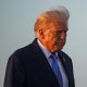 President Donald Trump boards Air Force One as he departs to attend the United Nations General Assembly on September 22, 2025.