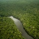 Image: Aerial view of Lago Preto, Amazon Rainforest and lake, Peru