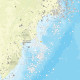 A map showing the location of the epicenter (marked with a star) of the earthquake that struck Saturday, Sept. 13, 2025, near Russia's Kamchatka region. Historic earthquakes are also shown on the map. 